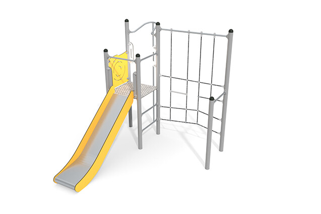 3D rendering af Spielturm - Active einzelner Turm Reckstange