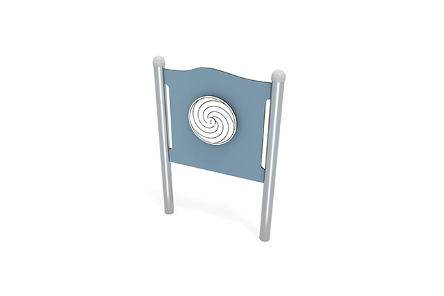 3D rendering af Aktivitätstafel - Hypnoserad blau