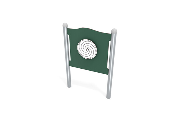 3D rendering af Aktivitätstafel - Hypnoserad grün