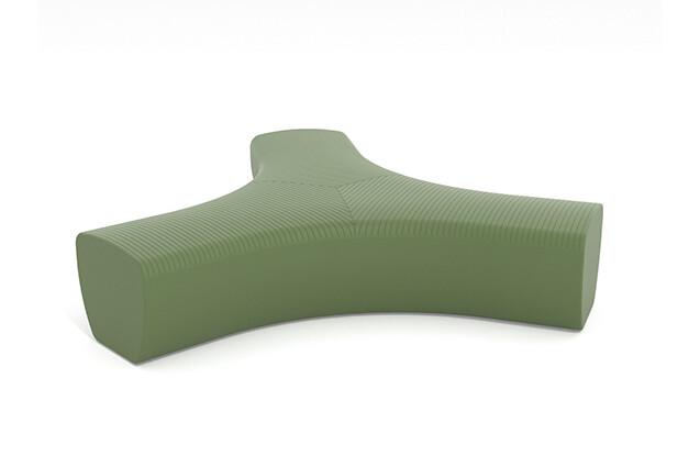 3D rendering af Außenmöbel - Outi Bankmodul 3