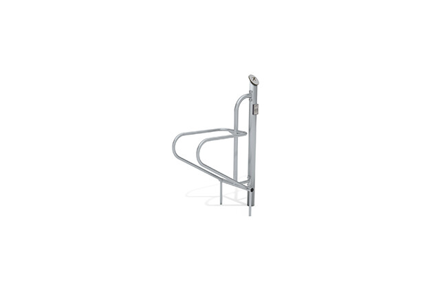 3D rendering af Fitness - Outdoor Inox Dip-Station grau
