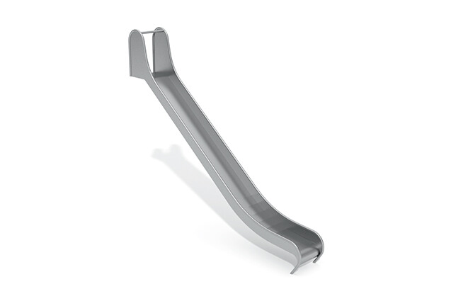 3D rendering af Rutsche - Hang h 2,1 m und b 0,50 m