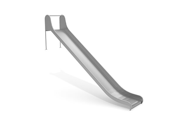 3D rendering af Rutsche - Hang h 3 m und b 1 m
