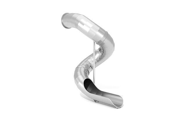 3D rendering af Rutsche - Spirale H 3,7 m