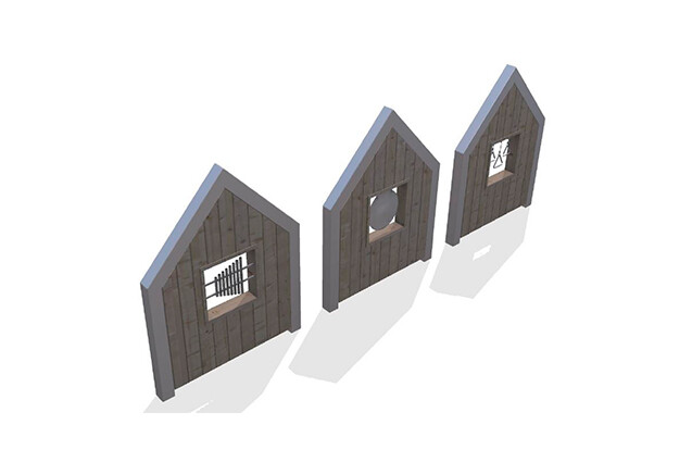 3D rendering af Spielhaus - Arthur Paket 15