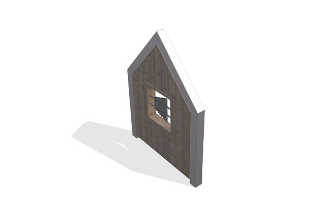 3D rendering af Spielhaus - Arthur Paket 19