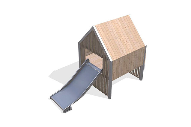 3D rendering af Spielturm - Arthur Paket 35