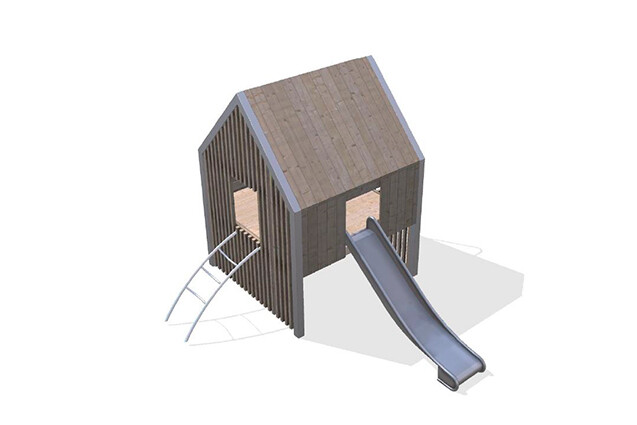 3D rendering af Spielturm - Arthur Paket 37