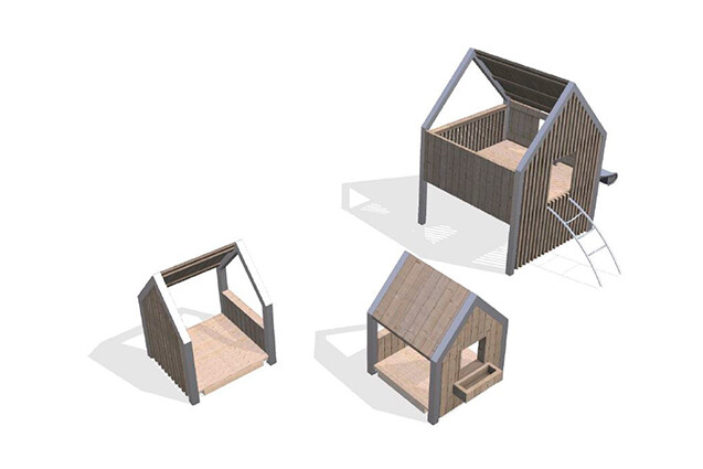 3D rendering af Spielturm - Arthur Paket 39