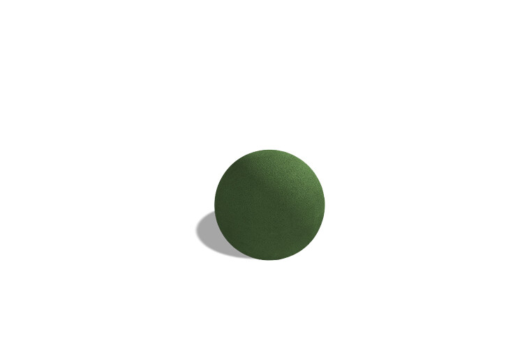 3D rendering af Spielskulptur - Gummikugel SBR Ø 0,3 m