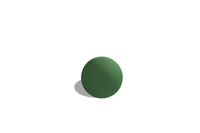 3D rendering af Spielskulptur - Gummikugel EDPM Ø 0,3m