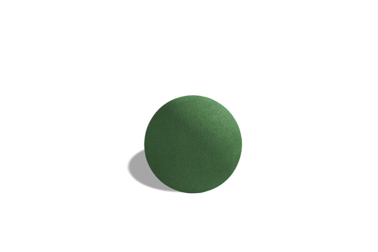 3D rendering af Spielskulptur - Gummikugel EDPM Ø 0,5m