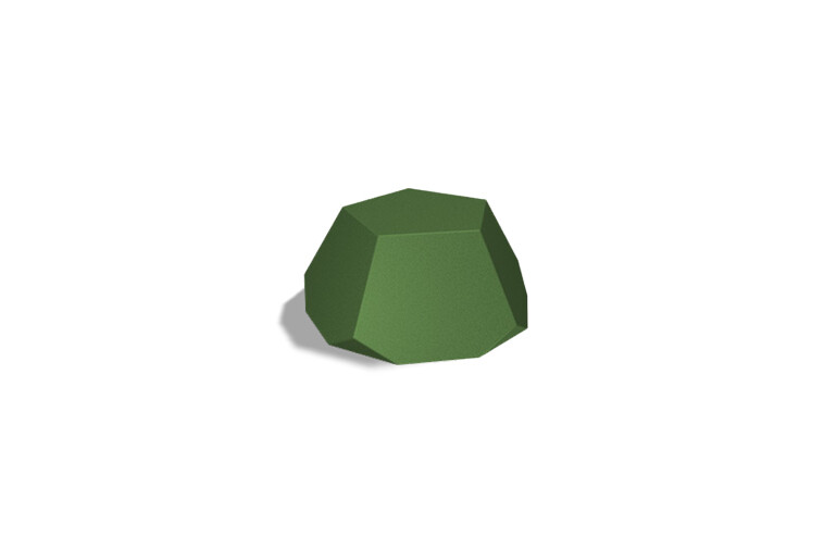 3D rendering af Spielskulptur - Gummihalbdiamant SBR