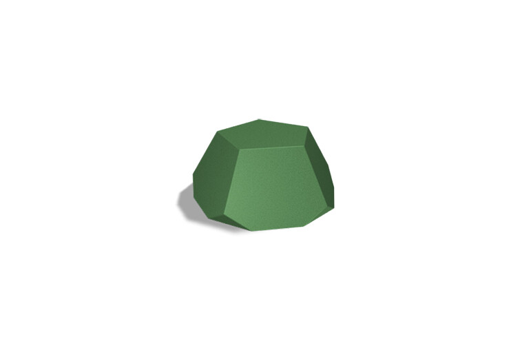 3D rendering af Spielskulptur - Gummihalbdiamant EPDM