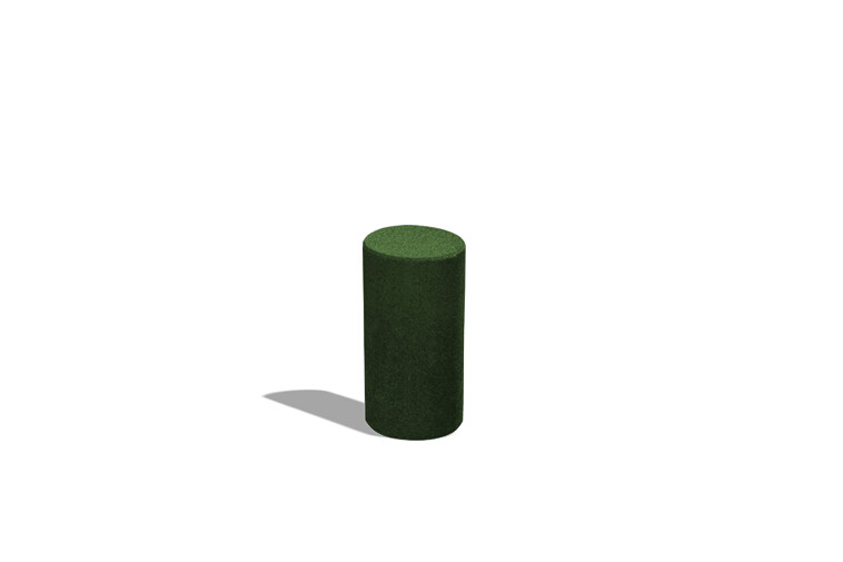 3D rendering af Spielskulptur - Balancierstumpf SBR H 0,4m