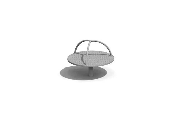 3D rendering af Karussell - sitzen Stahl