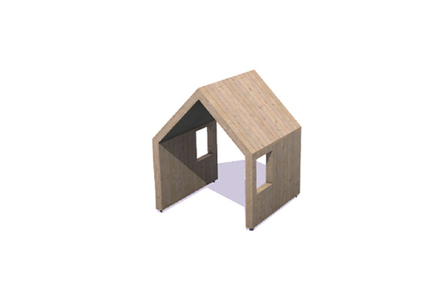 3D rendering af Spielhaus - Groß Olivia 4