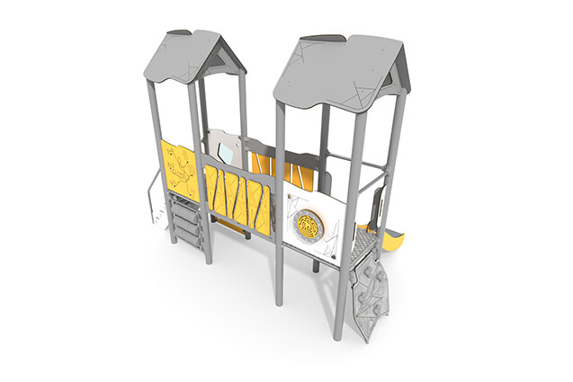 Spielturm - Active doppelter Turm Brücke