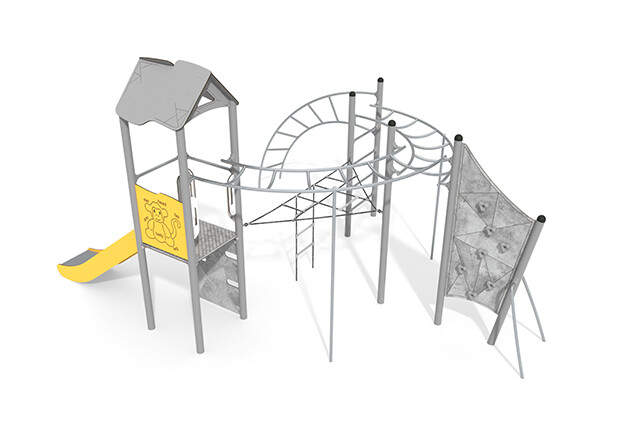 Spielturm - Active einzelner Turm Kletteranlage