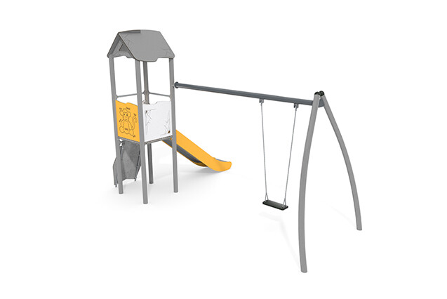 Spielturm - Active einzelner Turm Schaukel