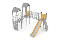 Spielturm - Active dreifacher Turm V-Brücke