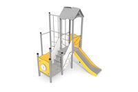 Spielturm - Active Turmplattform Kletternetz