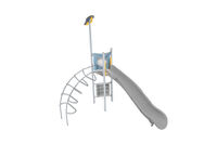 Spielturm - Aquarius INOX kleiner Turm Kletterleiter