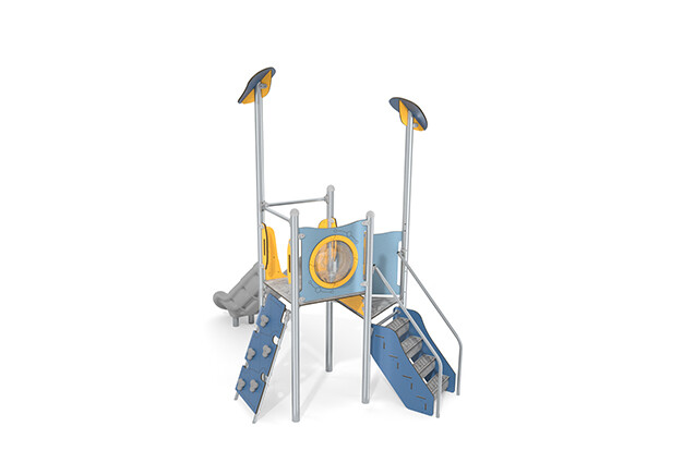Spielturm - Aquarius INOX einzelner Turm Plattform