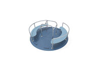 Karussell - für 2 Rollstühle blau Ø249 cm