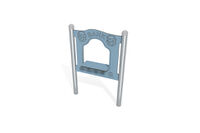 Aktivitätstafel - Ladentheke / Kaufmannstheke blau