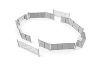 Mehrzweckplatz - Sport Arena 4, 8,97 x 7,54 m grau