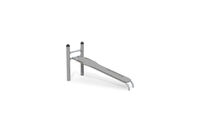 Fitness - Street-Workout Trainingsbank schräg grau