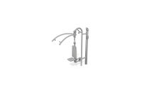 Fitness - Outdoor Lat Pulldown grau