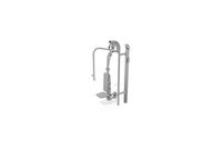 Fitness - Outdoor Brustpresse grau