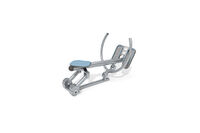 Fitness - Outdoor Inox Rudergerät blau