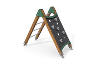 Dschungelspielplätze - ECO Kletterwand grün