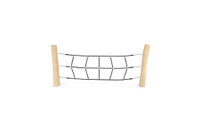 Dschungelspielplätze - Längliches Kletternetz