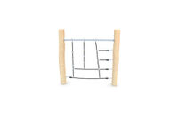 Dschungelspielplätze - Kletternetz mit Kletterseilen