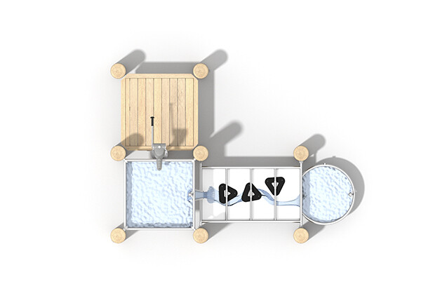 Wasserspiel - Robinia-Wasserspielsystem S