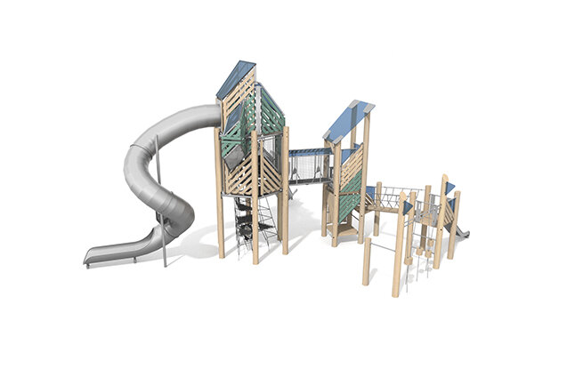 Spielturm - Mega Robinie 5