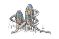 Spielturm - Mega Robinie 6