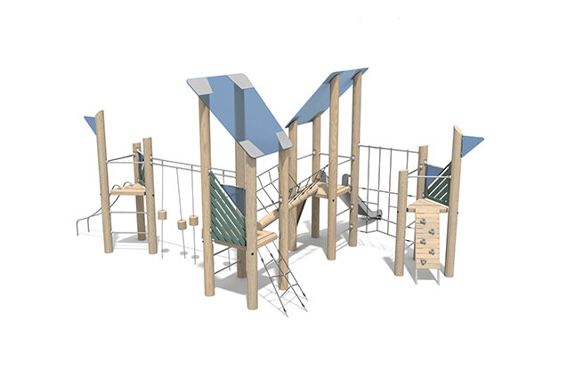 Spielturm - Mega Robinie 10
