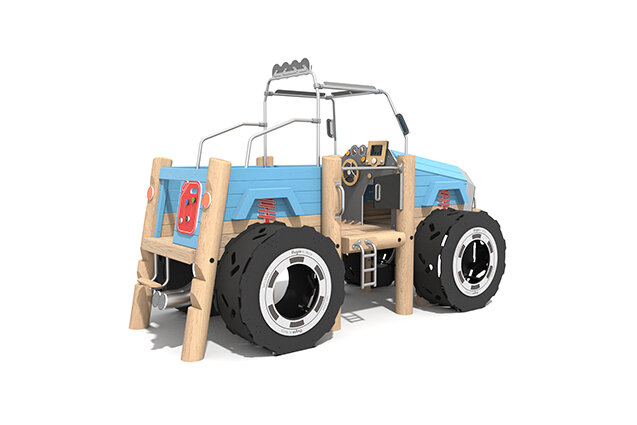 Monstertruck aus Robinie