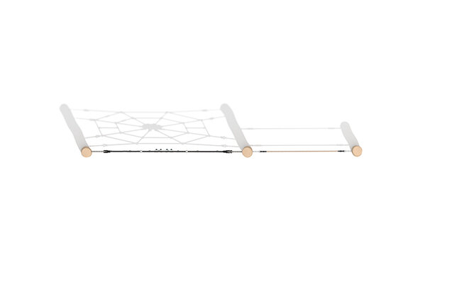 Dschungelspielplätze - Robinia Scandic mit Spinnennetz-Kletternetz