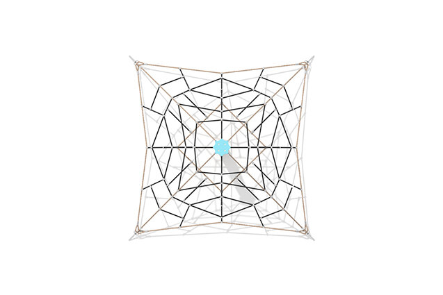 Kletternetz - Robinia Scandic Pyramide 2,3 m