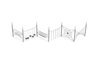 Dschungelspielplätze - Acrobat Hindernisparcours 5 grau/schwarz