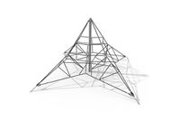 Kletternetz - Acrobat Pyramide 5 grau/schwarz