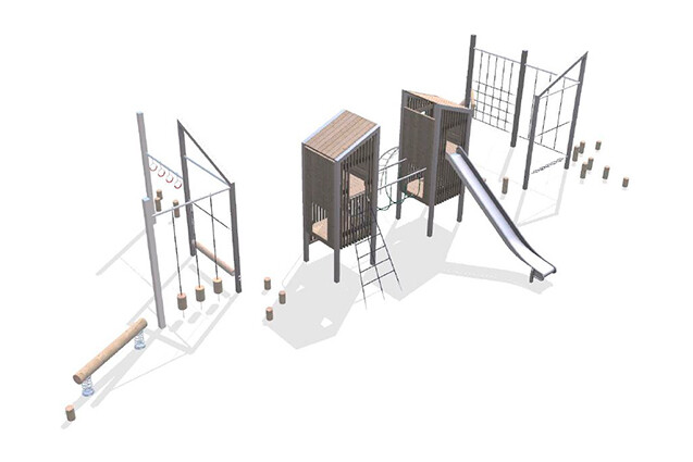 Spielturm - Arthur Paket 3