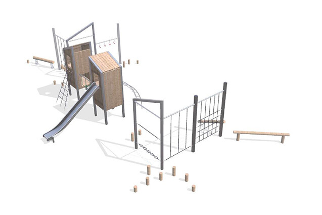 Spielturm - Arthur Paket 3