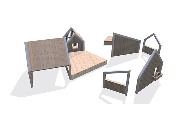 Spielhaus - Arthur Paket 25